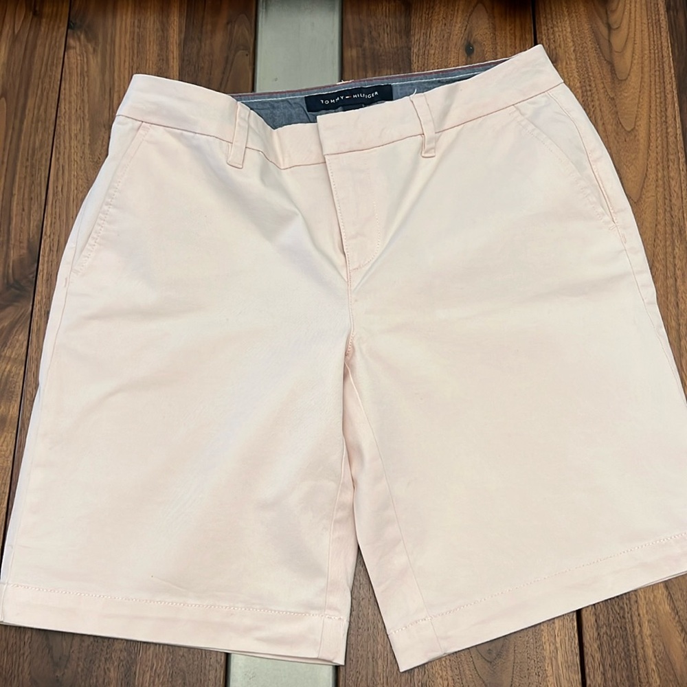 Tommy Hilfiger Lt Pink Boyfriend Shorts Size 2